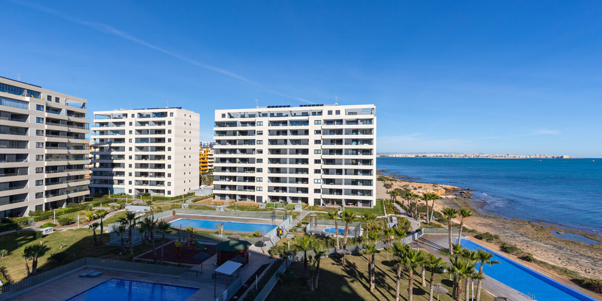Posidonia y panorama mar